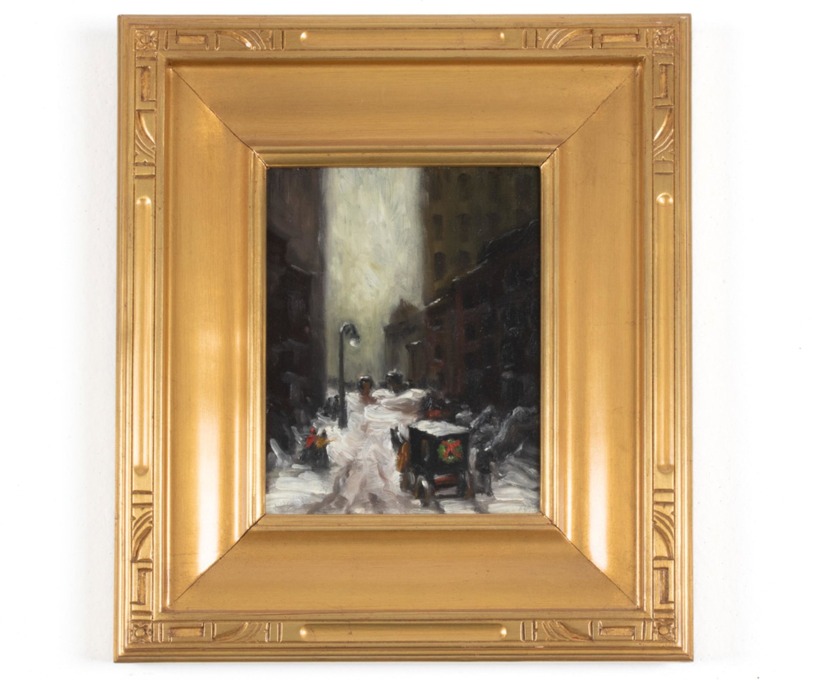 CHRISTOPHER MCCALL (20TH C.) O/C, CHRISTMAS (1 of 10)