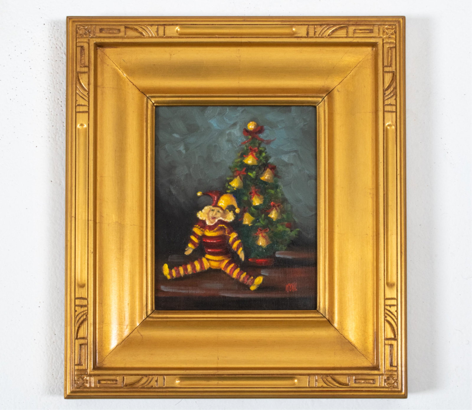 CHRISTOPHER MCCALL (20TH C.) O/C, CHRISTMAS (1 of 8)