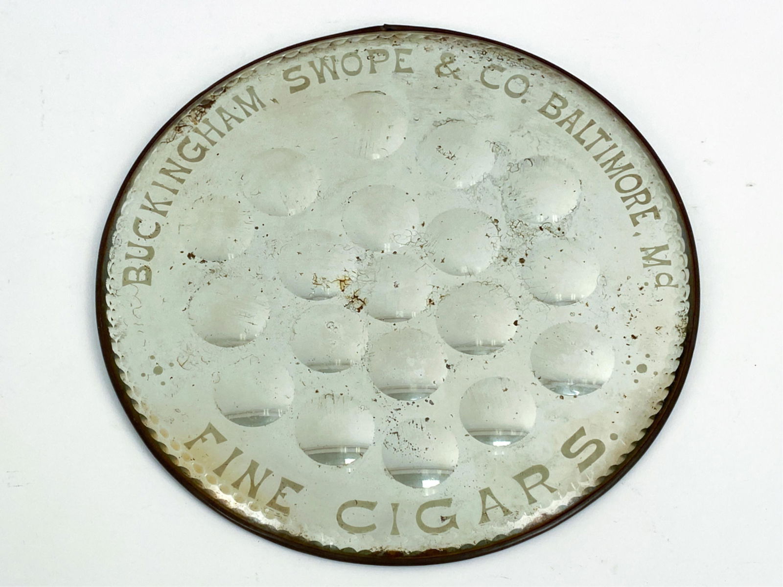 ANTIQUE CIGAR ADVERTISEMENT MIRROR (1 of 5)