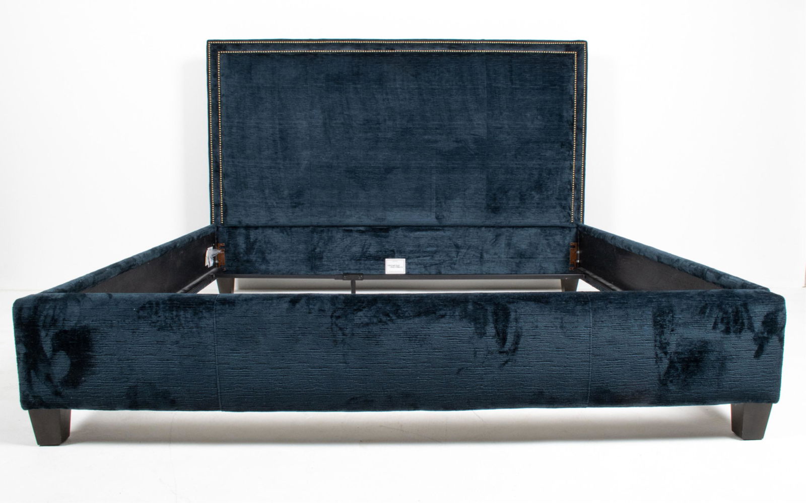 MITCHELL GOLD + BOB WILLIAMS VELVET KING BED (1 of 11)