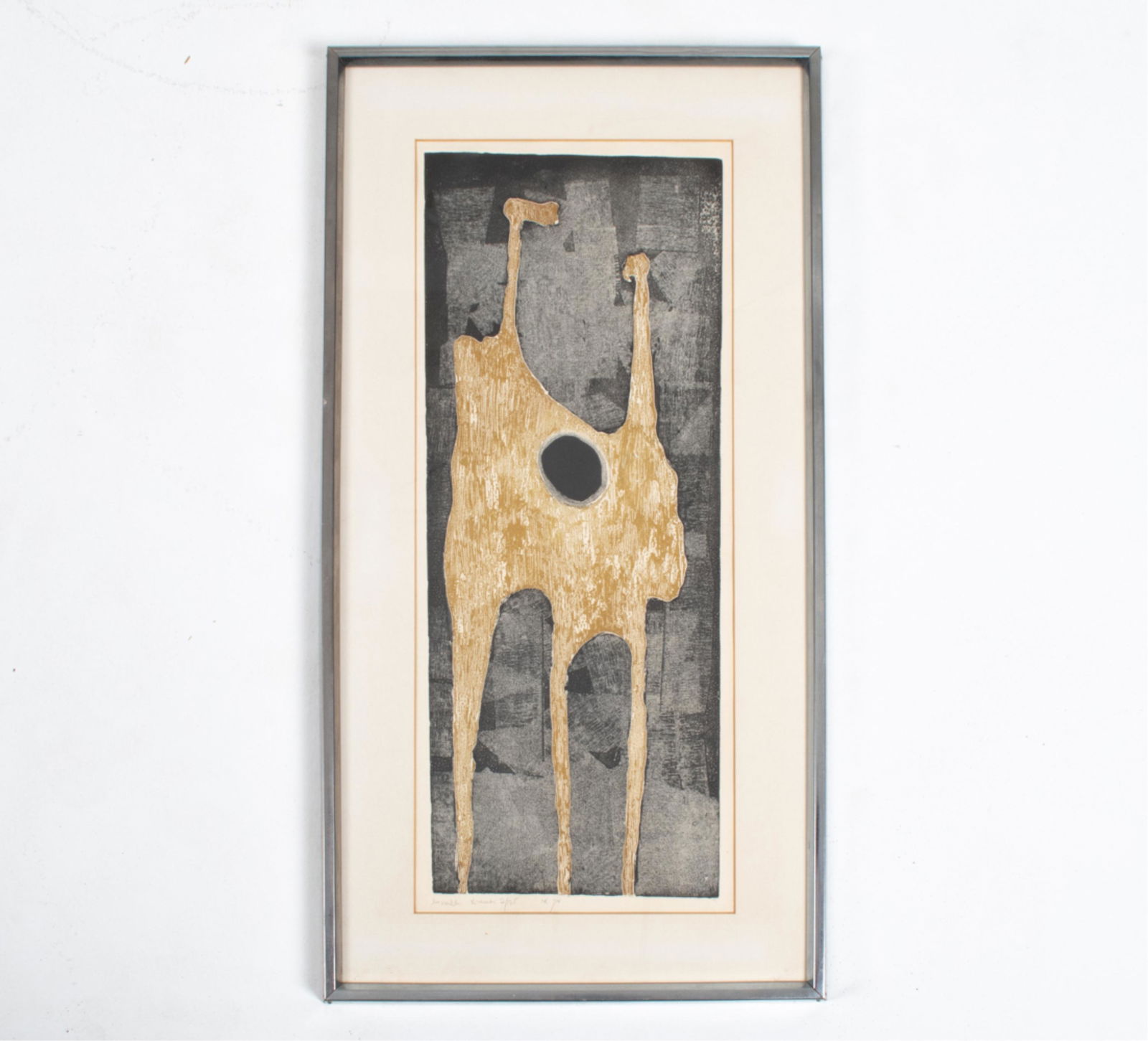 MIREILLE KRAMER LTD. ED. ABSTRACT ETCHING (1 of 9)