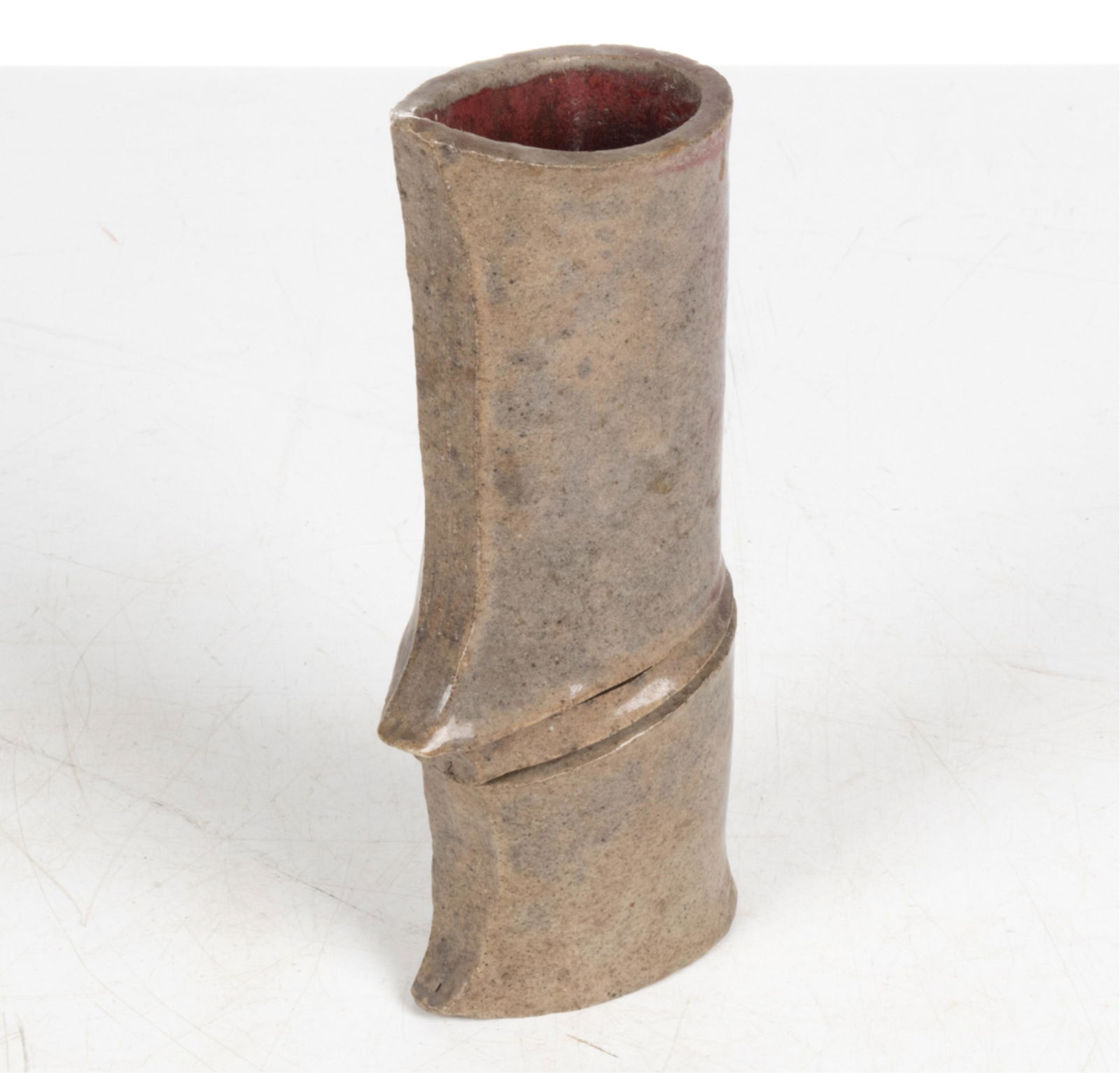 1970'S STUDIO POTTERY ORGANIC-FORM VASE (1 of 12)