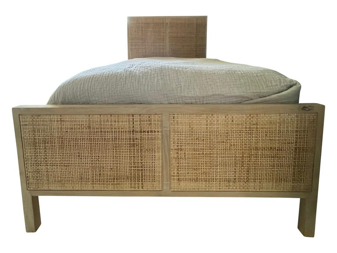 FOUR HANDS SYDNEY CANE TWIN BED (1 of 13)