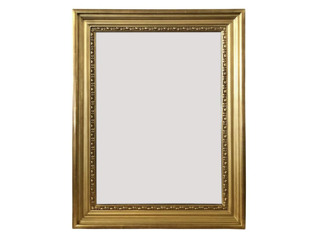 RECTANGULAR GOLD GILDED DECORATIVE MIRROR (1 of 6)