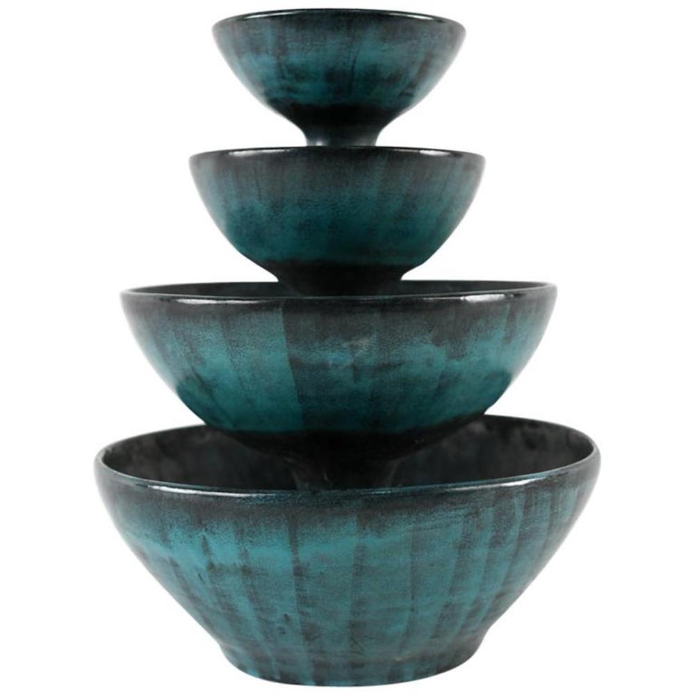 LARGE MARCELLO FANTONI ITALIAN POTTERY SCULPTURE (1 of 8)