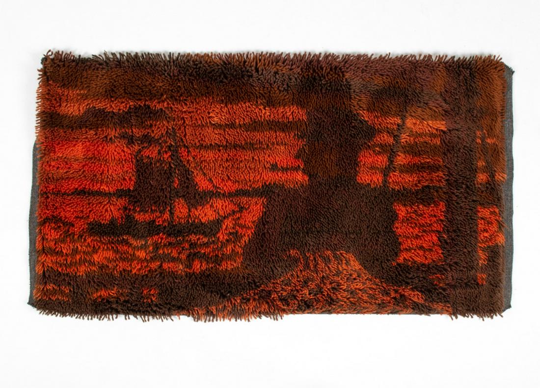 DANIA TAEPPER MID-CENTURY RYA RUG TAPESTRY; SAILOR (1 of 9)