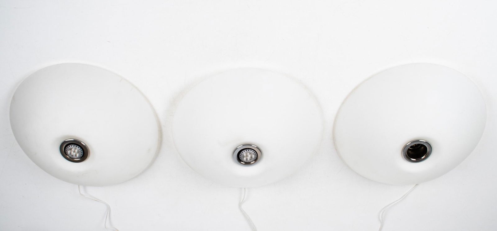 (3) MURANO DUE MINIMALIST FLUSH-MOUNT LIGHTS (1 of 9)