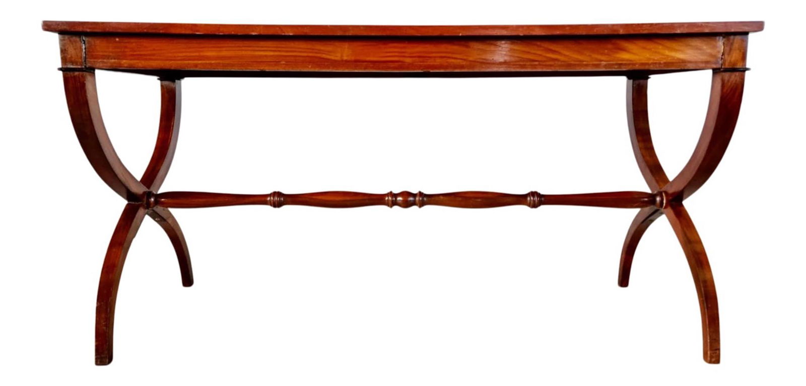 VINTAGE ART DECO FRENCH FRUITWOOD COFFEE TABLE (1 of 9)