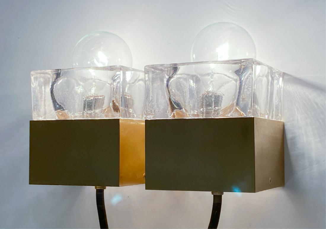 (2) ICE CUBE LIGHT FIXTURES GAETANO SCIOLARI STYLE (1 of 9)