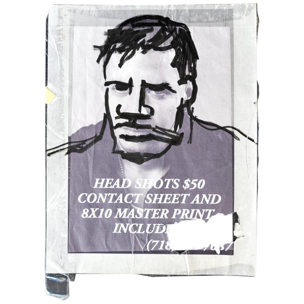 MAN WITH CIGARETTE MIXED MEDIA (1 of 6)