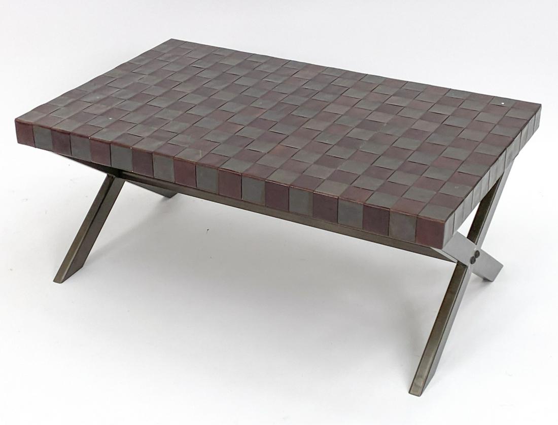 INTERLUDE HOME PATCHWORK COFFEE TABLE (1 of 14)