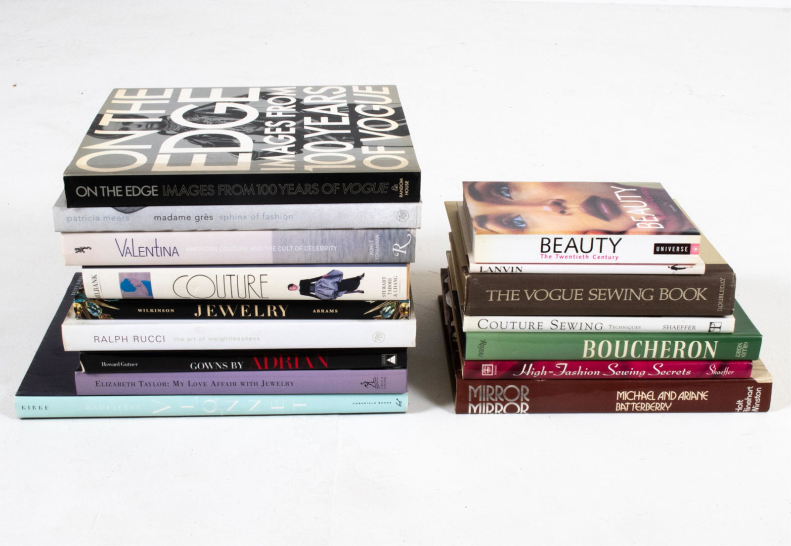 COFFEE TABLE BOOKS; FASHION, COUTURE & JEWELRY (1 of 8)