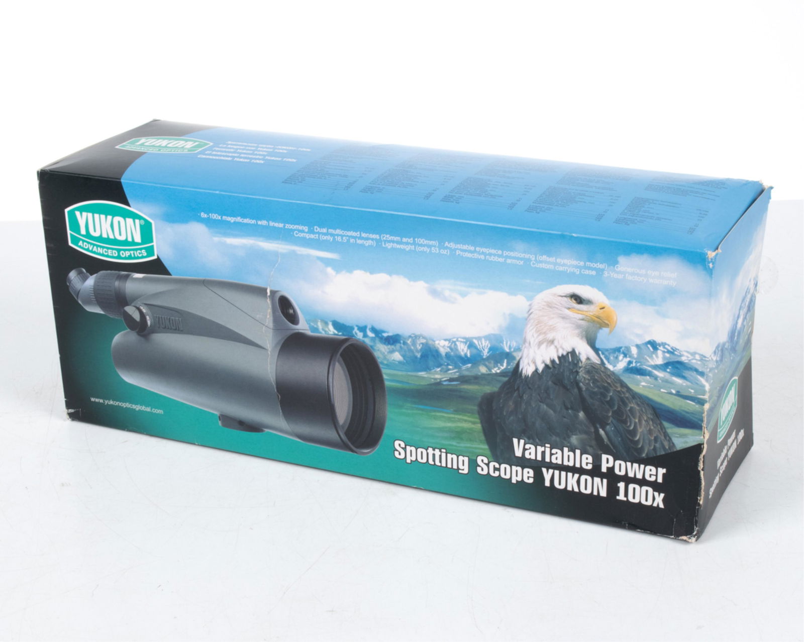 Yukon 6-100x100 Variable Power Spotting Scope Auction