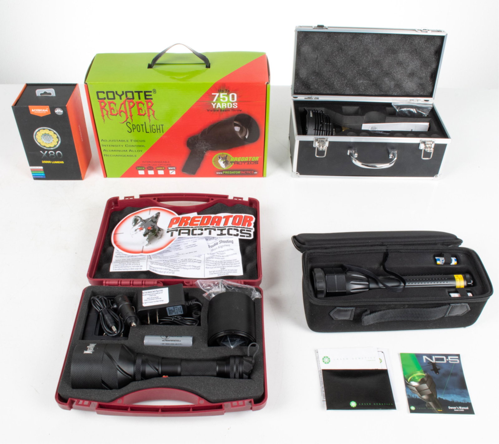 GROUPING OF HUNTING & TACTICAL LIGHTS (1 of 20)