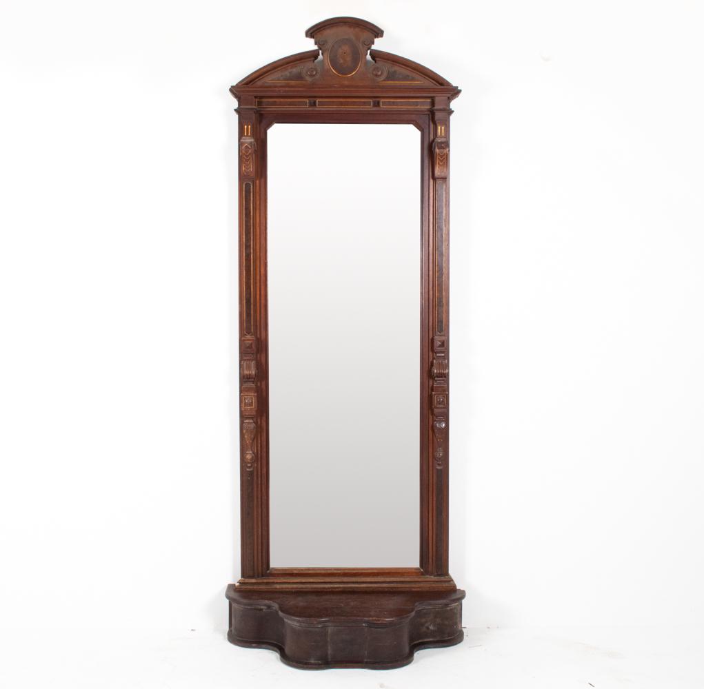 VICTORIAN EASTLAKE CARVED PIER MIRROR (1 of 14)