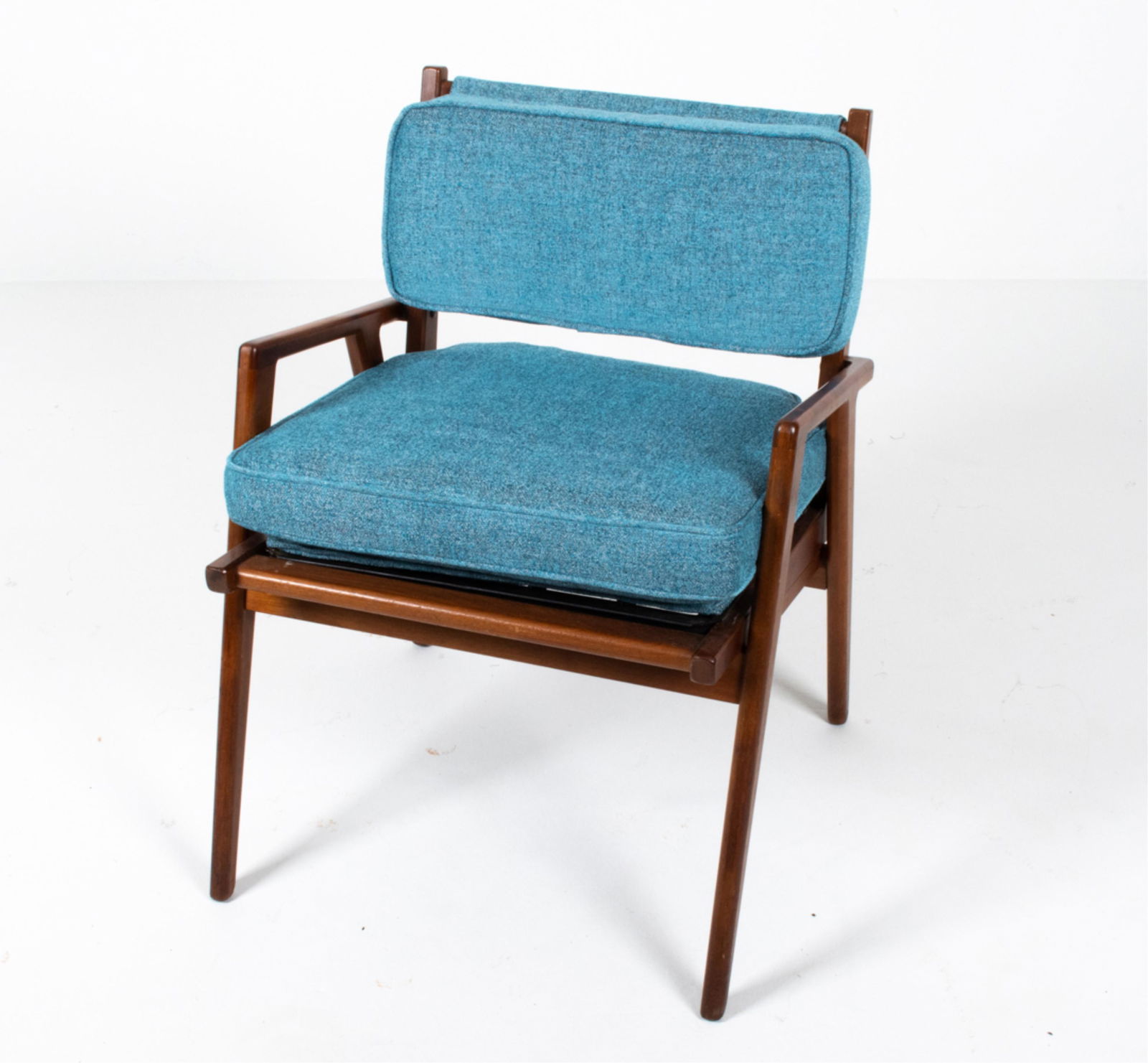 MELL SMILOW FOR SMILOW-THIELLE WALNUT ARMCHAIR (1 of 12)