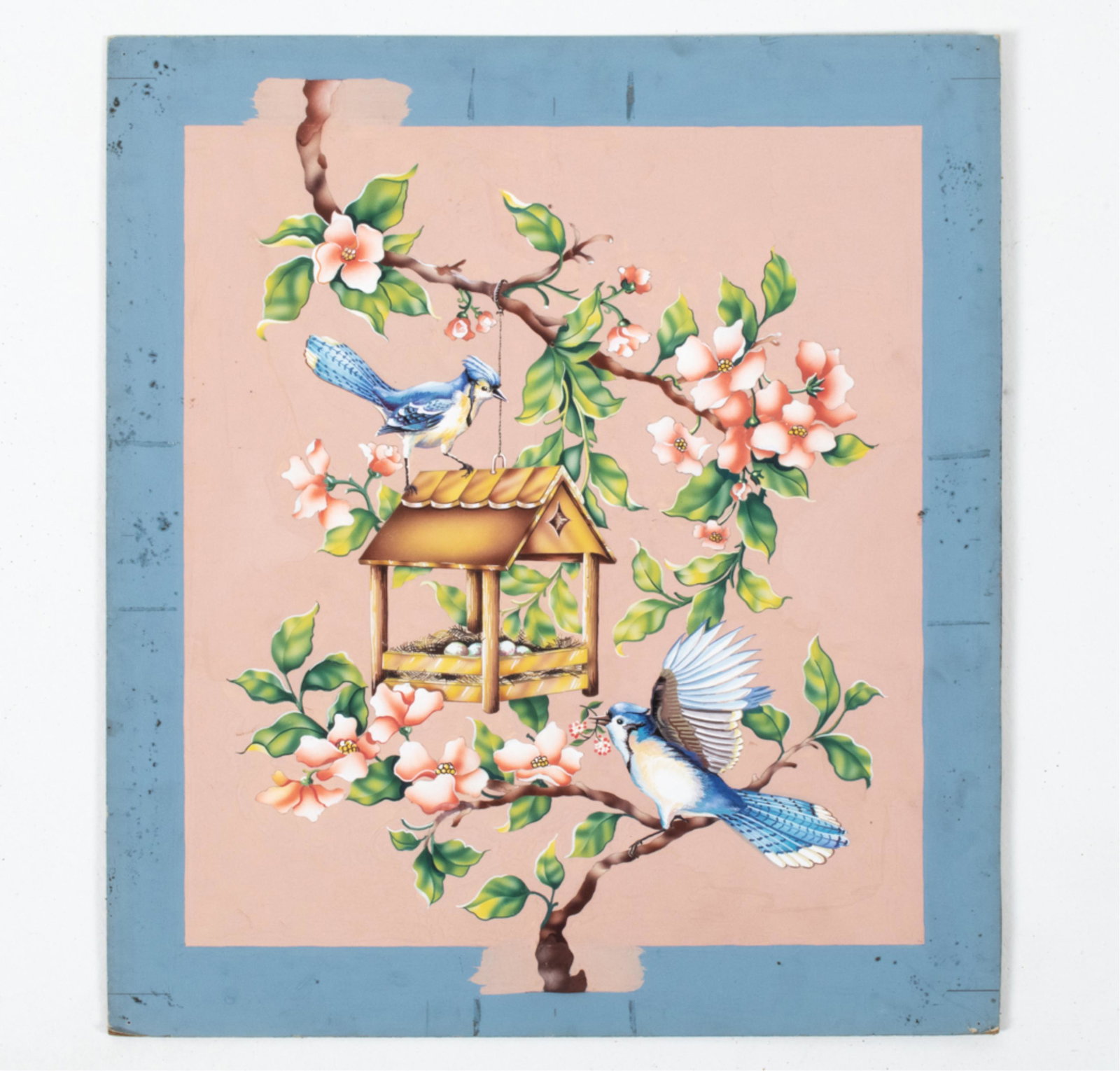 ORIGINAL MIXED MEDIA ILLUSTRATION PANEL (1 of 7)