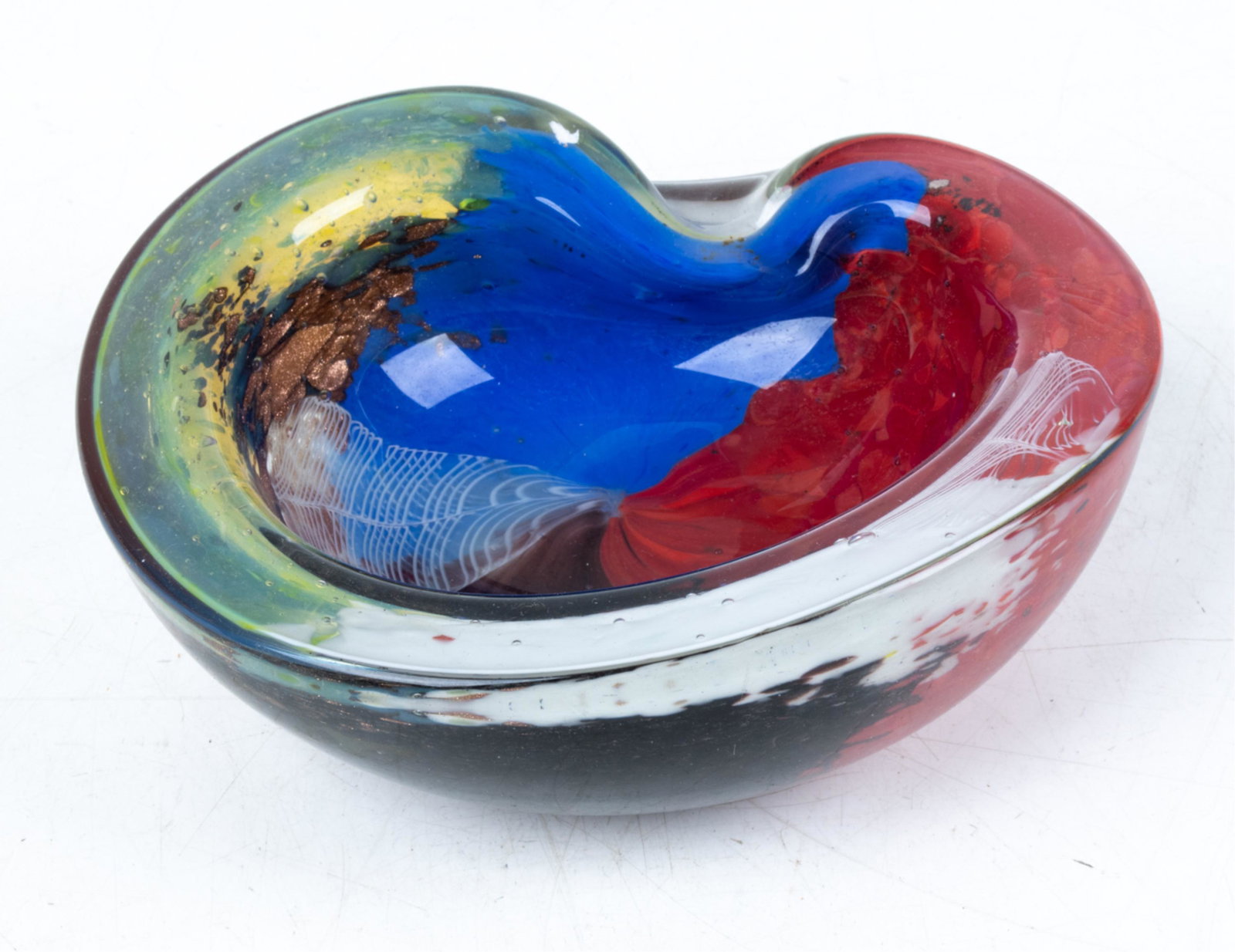 ATTR. DINO MARTENS MURANO GLASS BOWL, C. 1960'S (1 of 6)