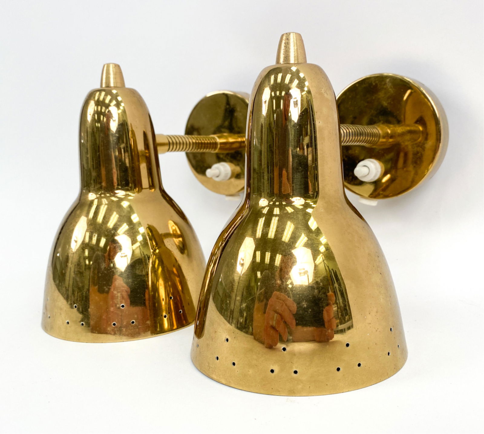 (2) MID-CENTURY HANS AGNE JAKOBSSON-STYLE SCONCES (1 of 12)