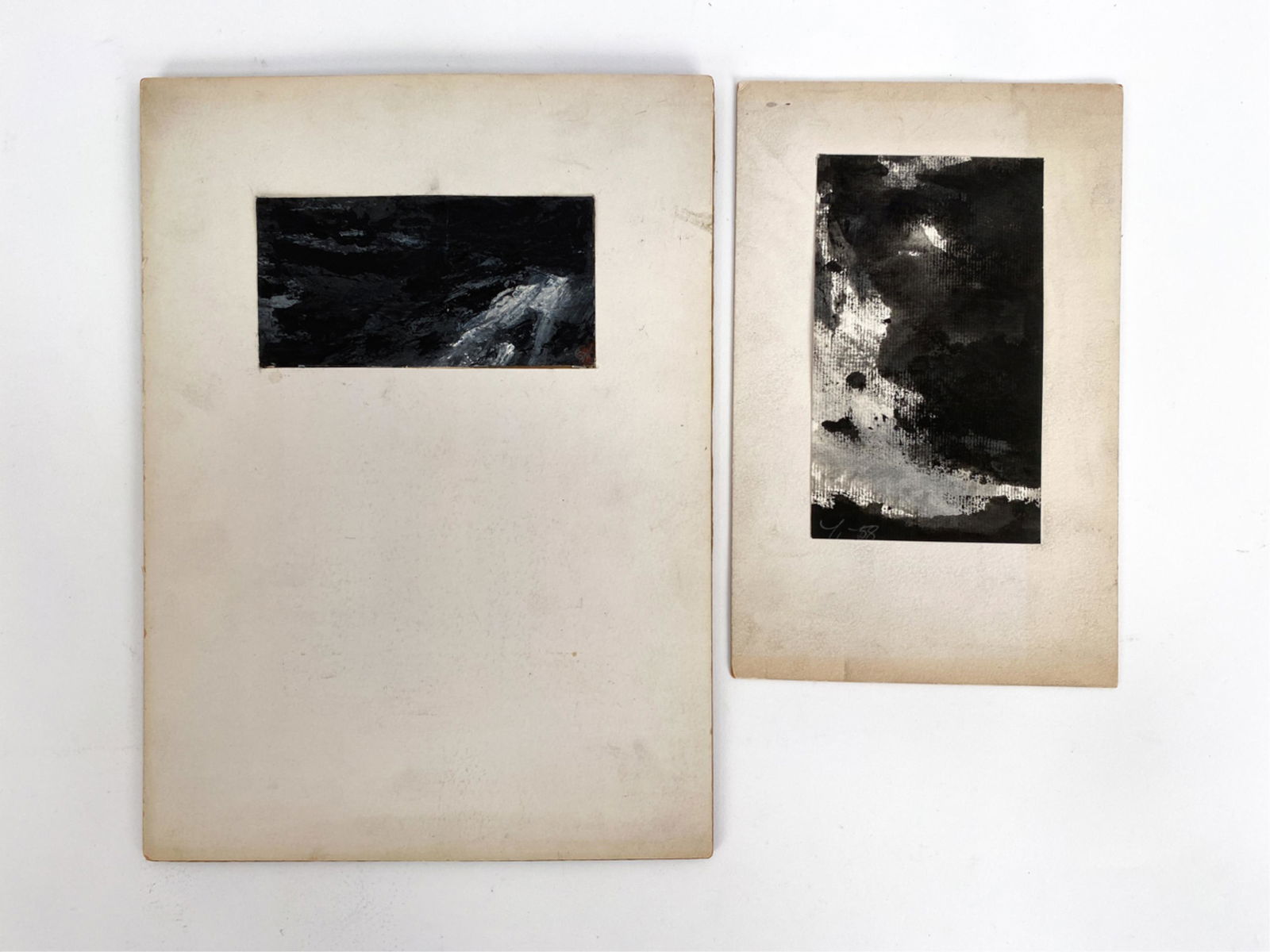 (2) ADJA YUNKERS, NEW YORK (1900-1983) WATERCOLORS (1 of 10)