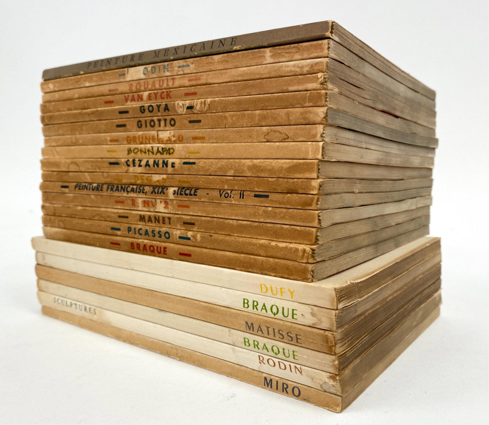 (21) ART BOOKS INCL. PICASSO, BRAQUE, MANET (1 of 7)
