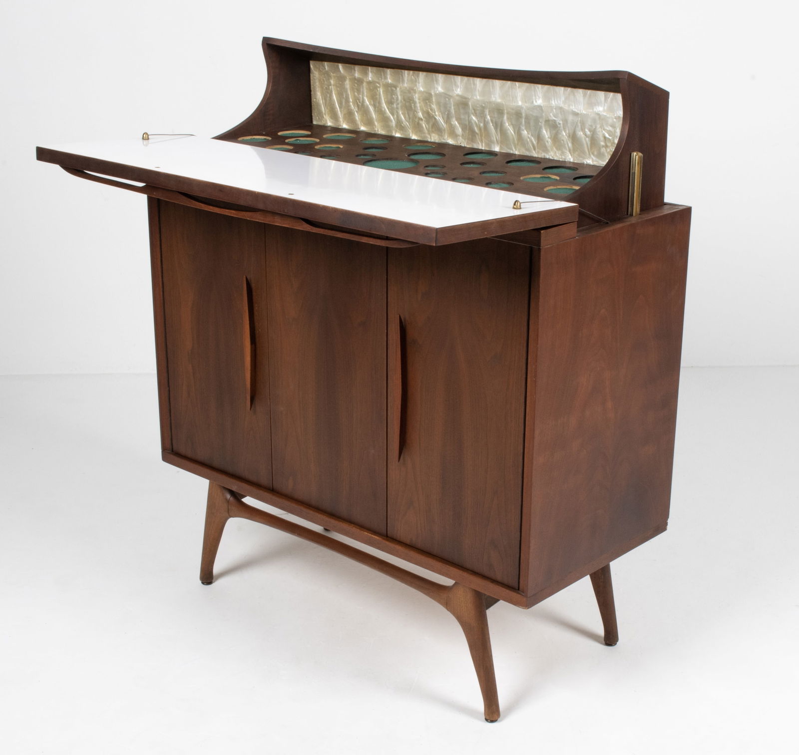 MID-CENTURY MODERN POP-UP BAR CABINET (1 of 13)
