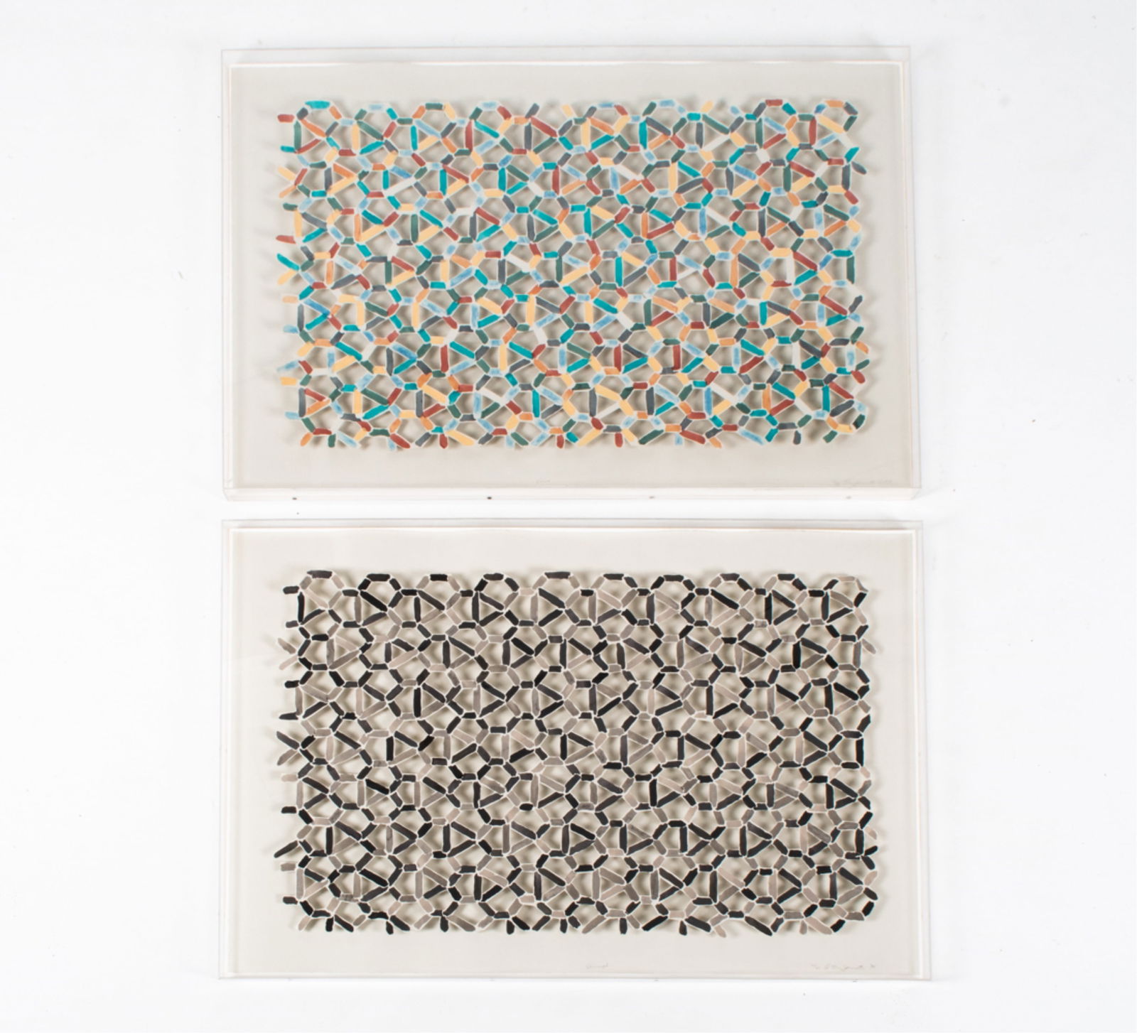 (2) TONY JANNETTI LTD. ED. ABSTRACT PAPERCUTS (1 of 6)