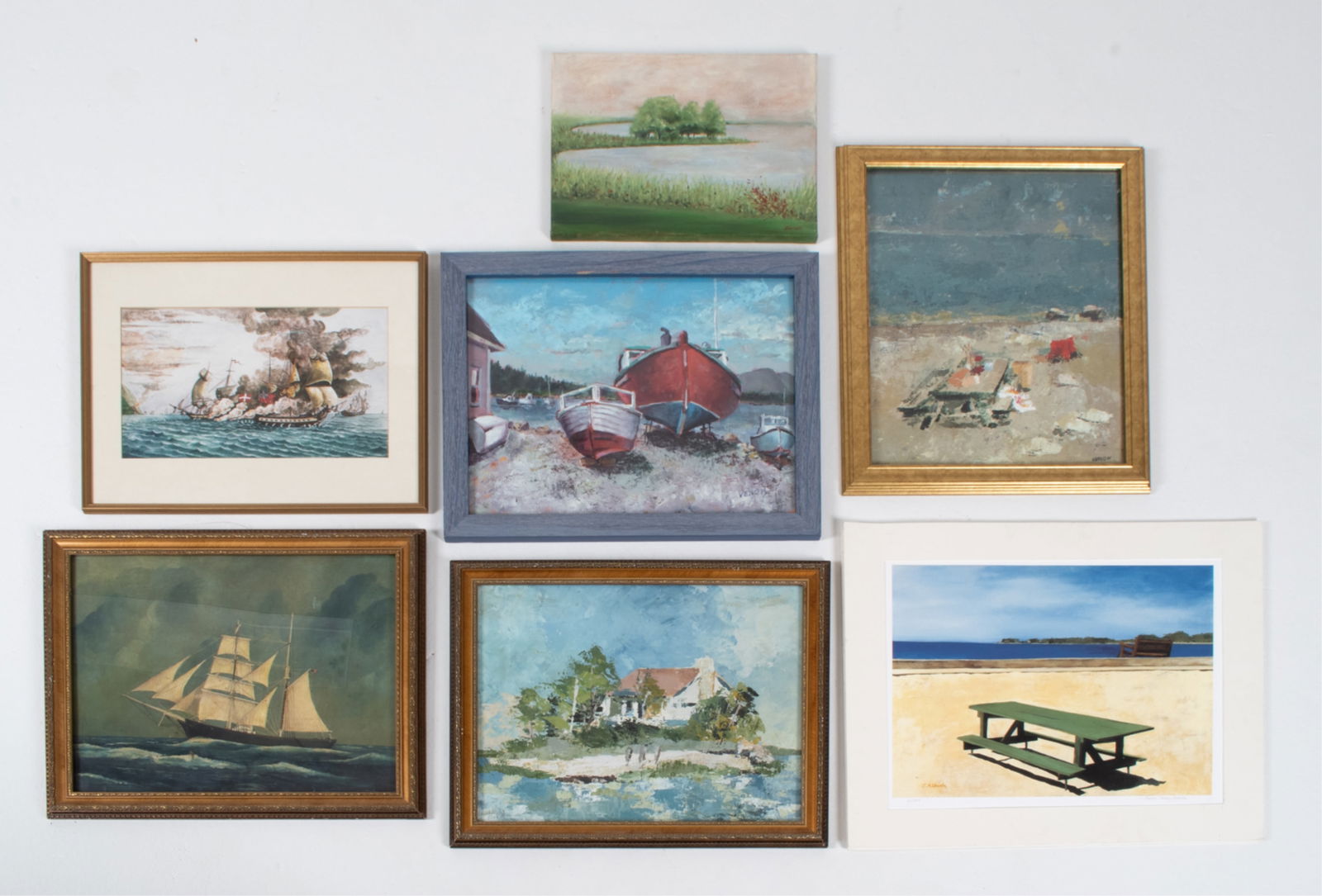 GROUPING OF DECORATIVE ART INCL. LOCAL ARTISTS (1 of 16)