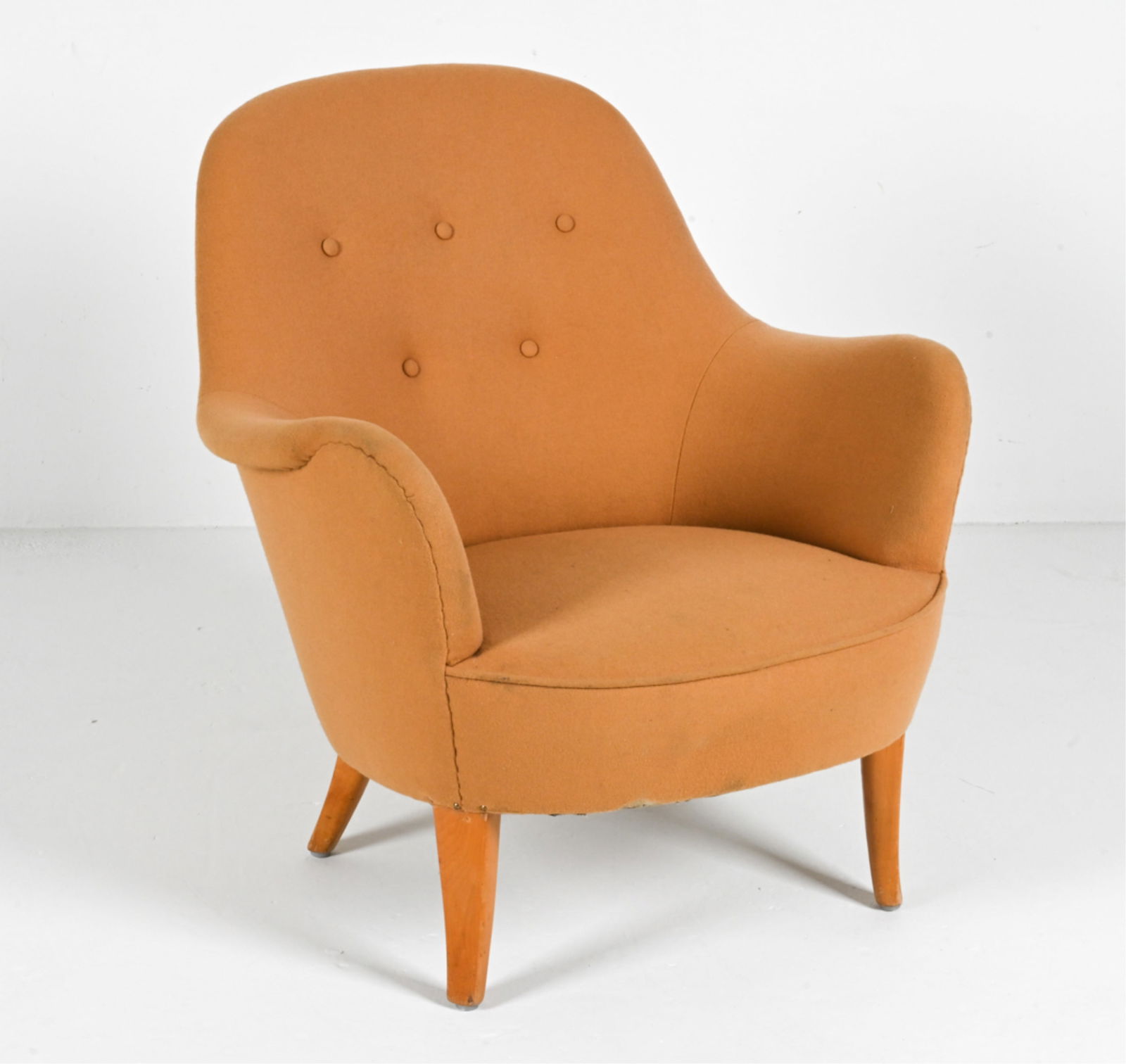 CARL MALMSTEN "SAMSPEL" EASY CHAIR, C. 1950'S (1 of 13)