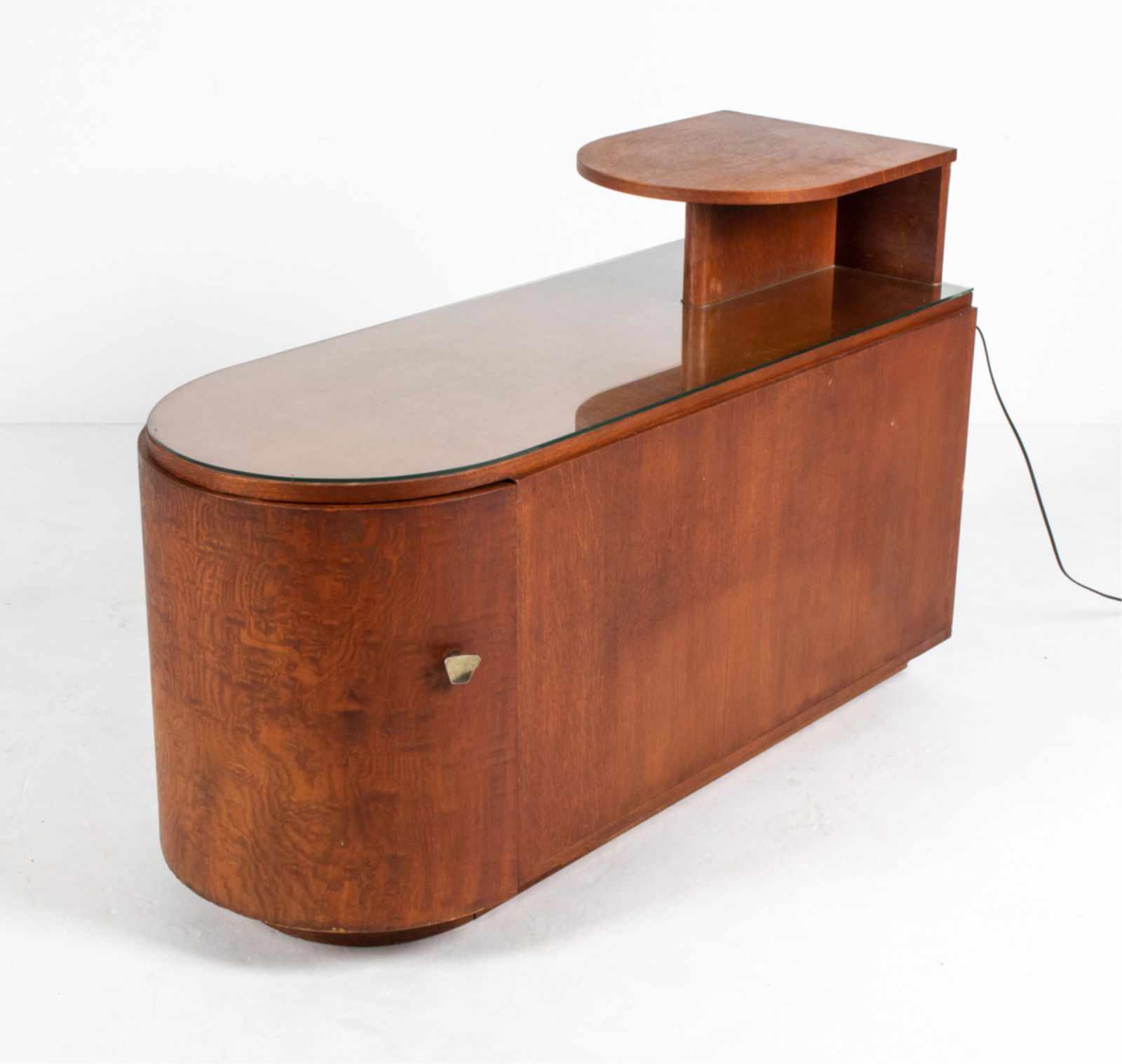 ART DECO AMSTERDAM SCHOOL BURLWOOD BAR CABINET (1 of 19)