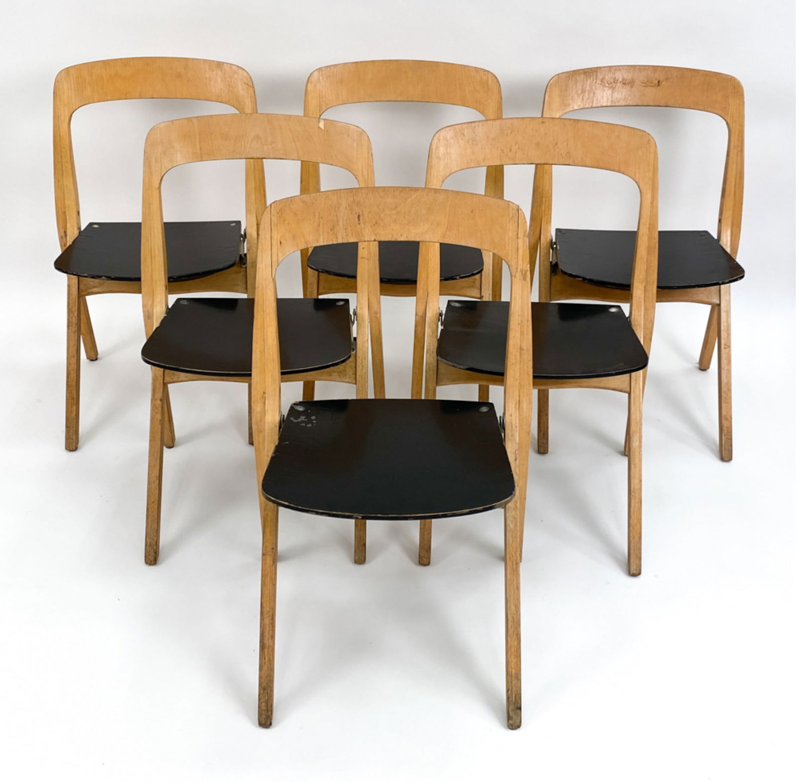 (6) CARL-JOHAN BOMAN FOLDING CHAIRS, FINLAND (1 of 17)