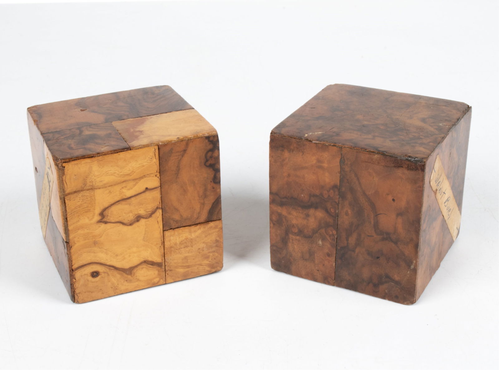 (2) PAUL EVANS BURLWOOD SAMPLE CUBES (1 of 7)