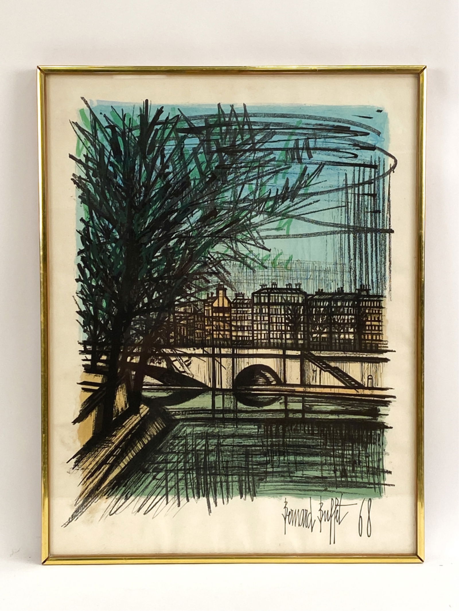 BERNARD BUFFET, FRENCH (1928 - 1999) LITHOGRAPH (1 of 5)