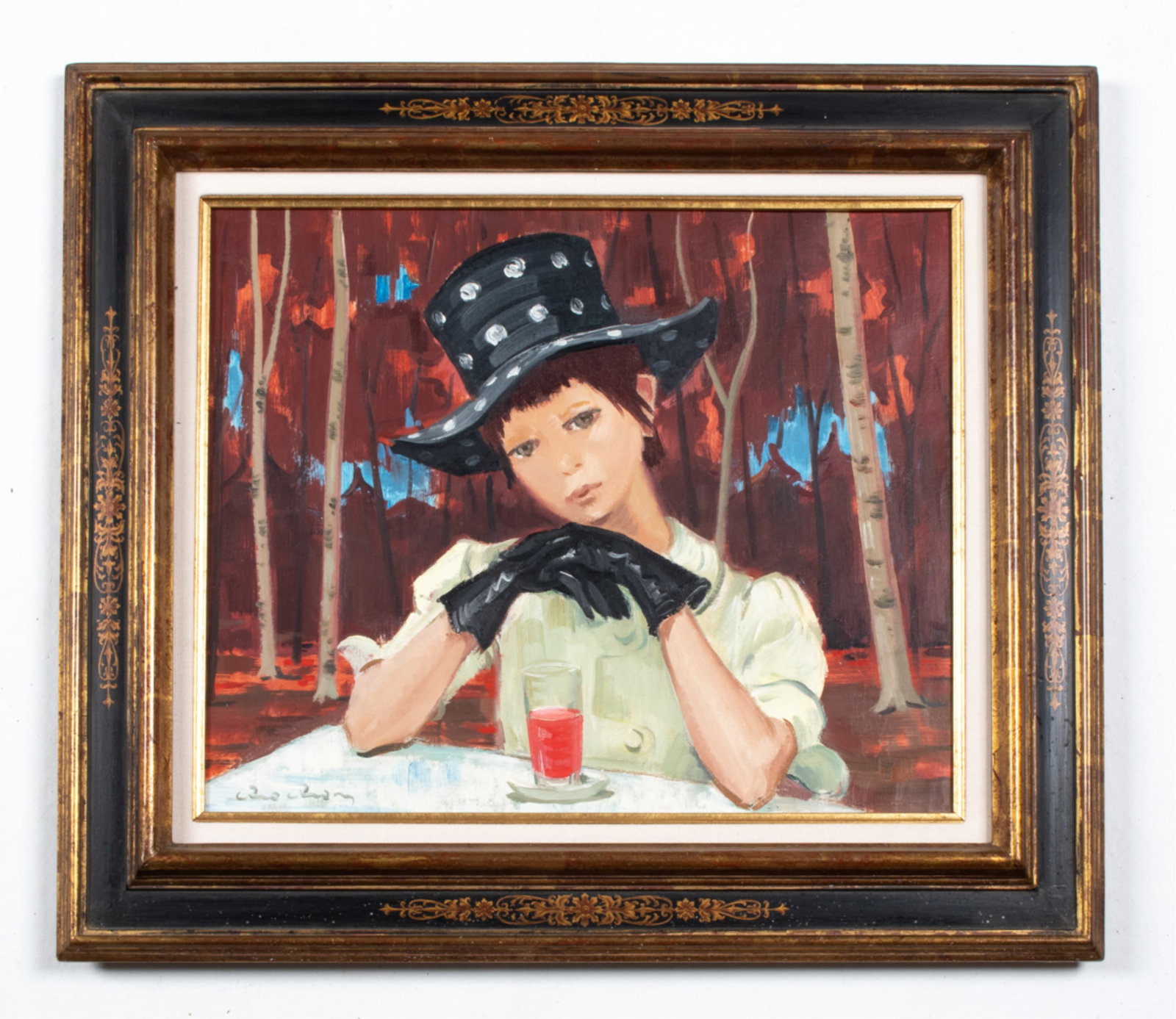 ORIGINAL O/C PORTRAIT OF A WOMAN, SIGNED (1 of 6)