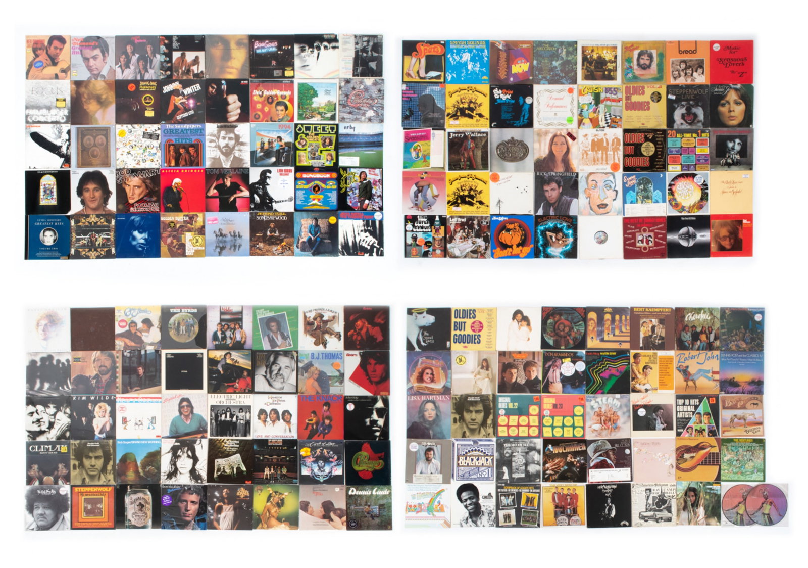 LARGE GROUPING OF VINTAGE VINYL RECORDS (1 of 20)