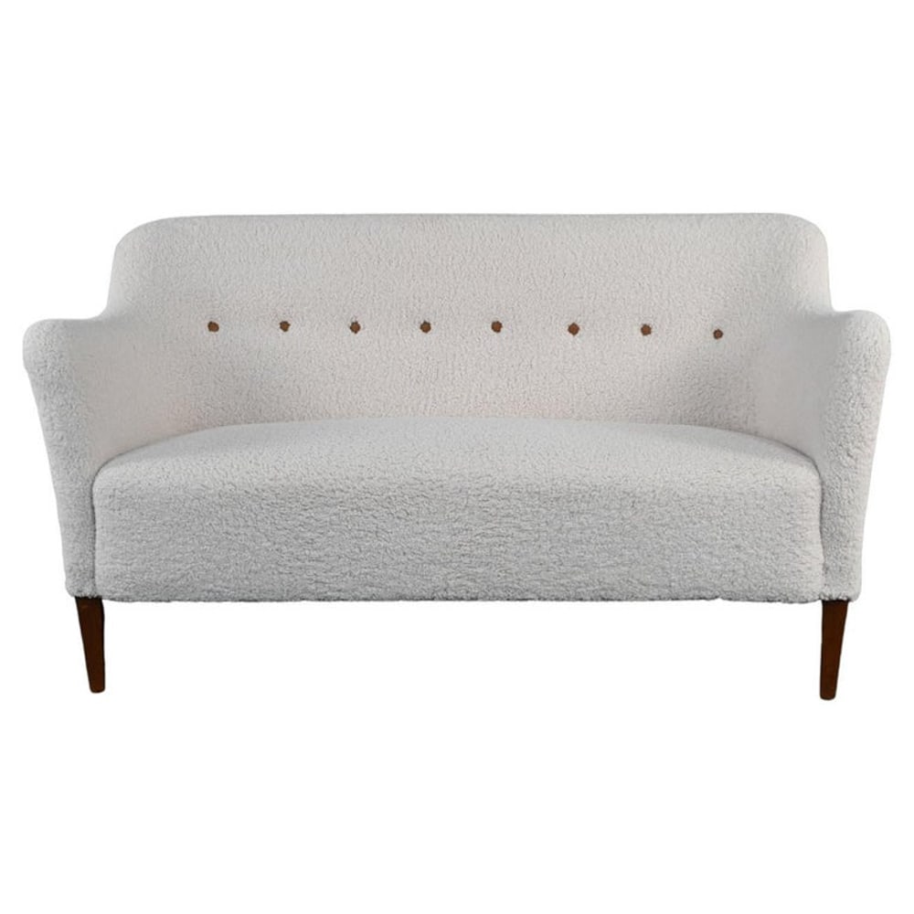 NANNA DITZEL - SLAGELSE "ALLE-SOFA" IN LAMBS WOOL (1 of 7)