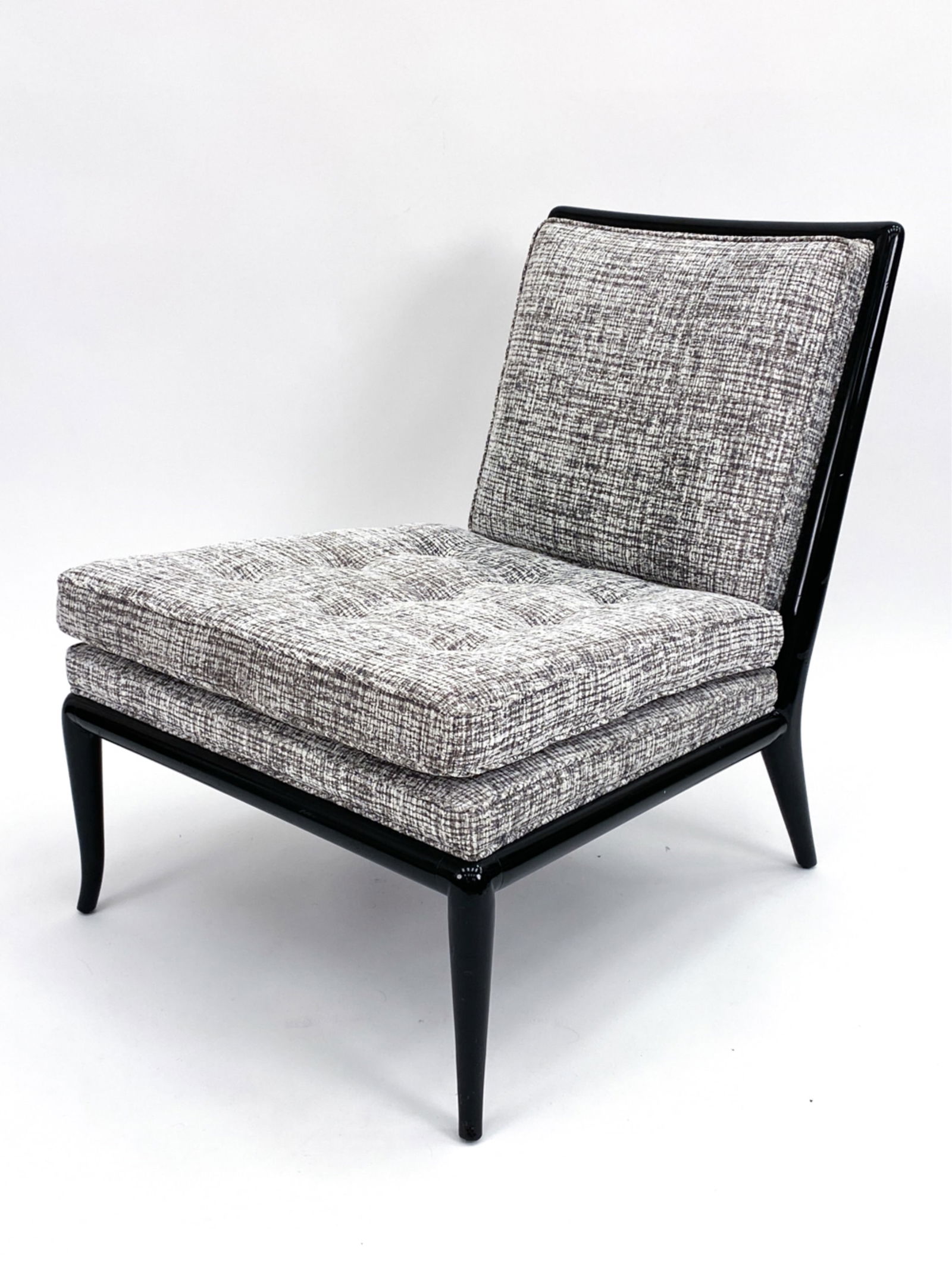 T.H. ROBSJOHN-GIBBINGS WIDDICOMB SLIPPER CHAIR (1 of 12)