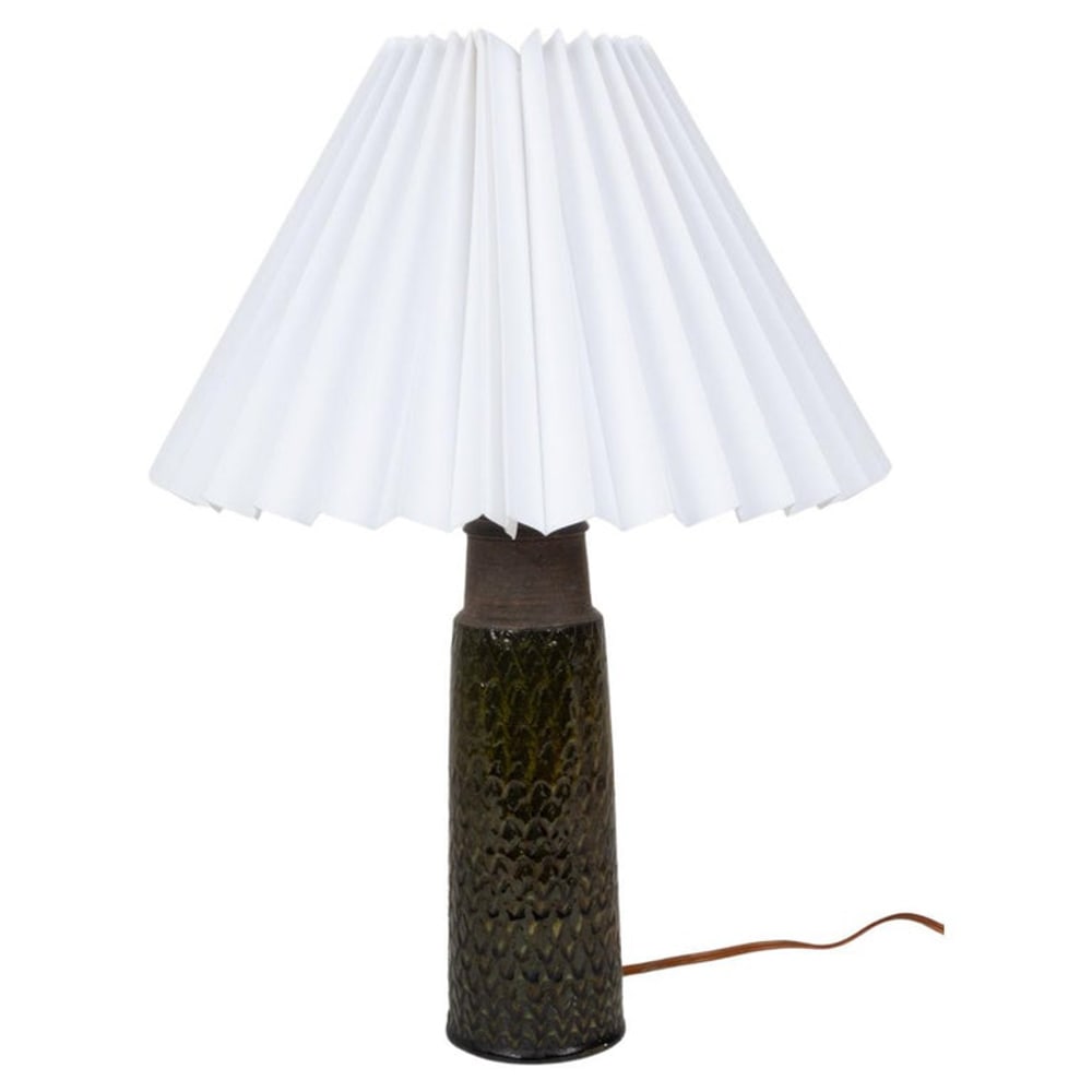 NILS KAHLER FOR HAK STONEWARE TABLE LAMP (1 of 7)