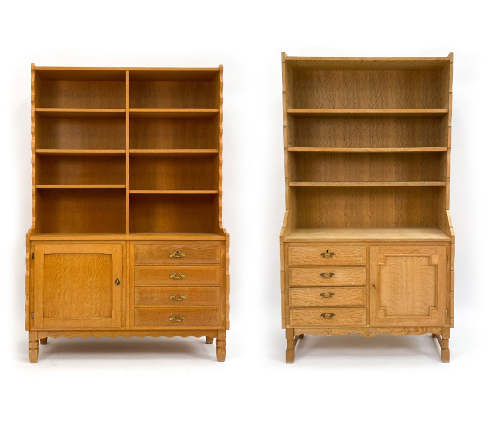 (2) HENNING KJAERNULF-STYLE OAK BOOKCASES (1 of 20)