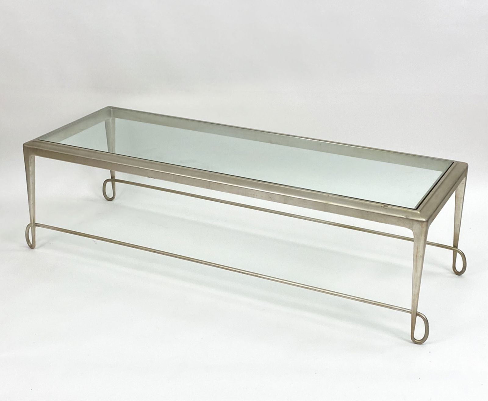BARBARA BARRY HENREDON SILVER GILT COFFEE TABLE (1 of 12)