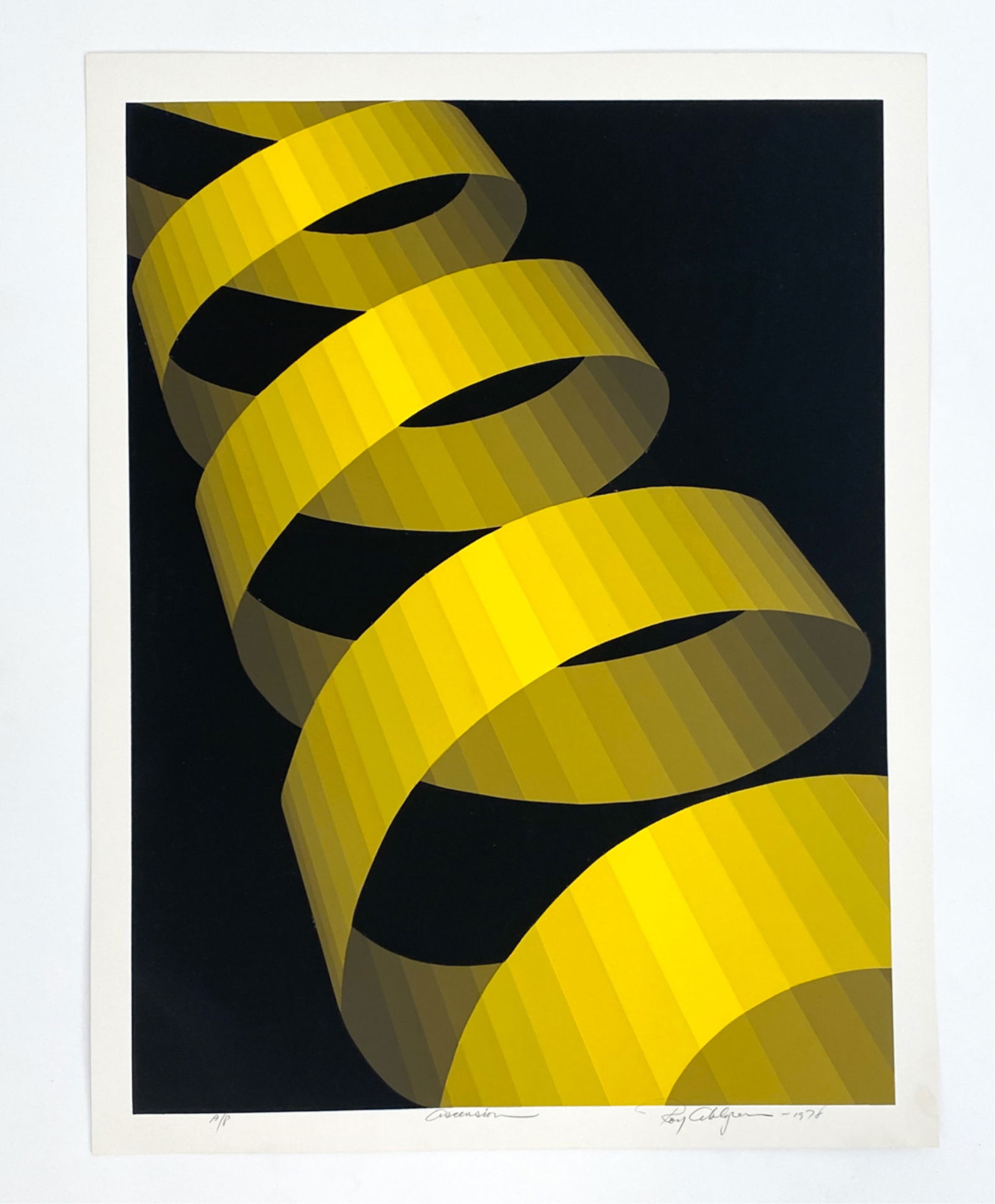 ROY AHLGREN (1927-2011) SILKSCREEN (1 of 7)