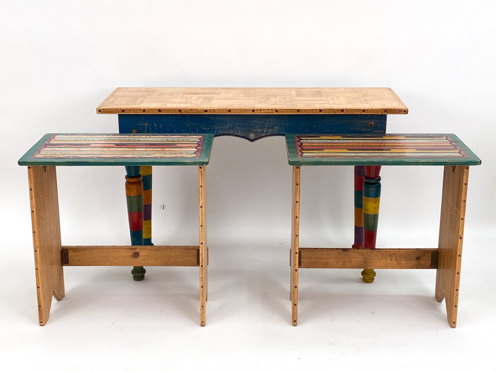 SHOESTRING CREATIONS PAINTED CONSOLE & SIDE TABLES (1 of 20)