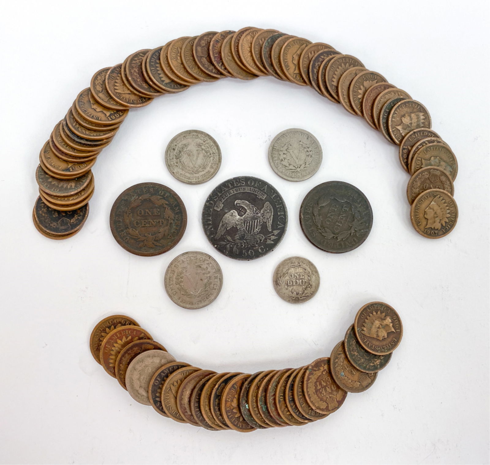 GROUPING OF UNITED STATES COINS, ETC. (1 of 19)