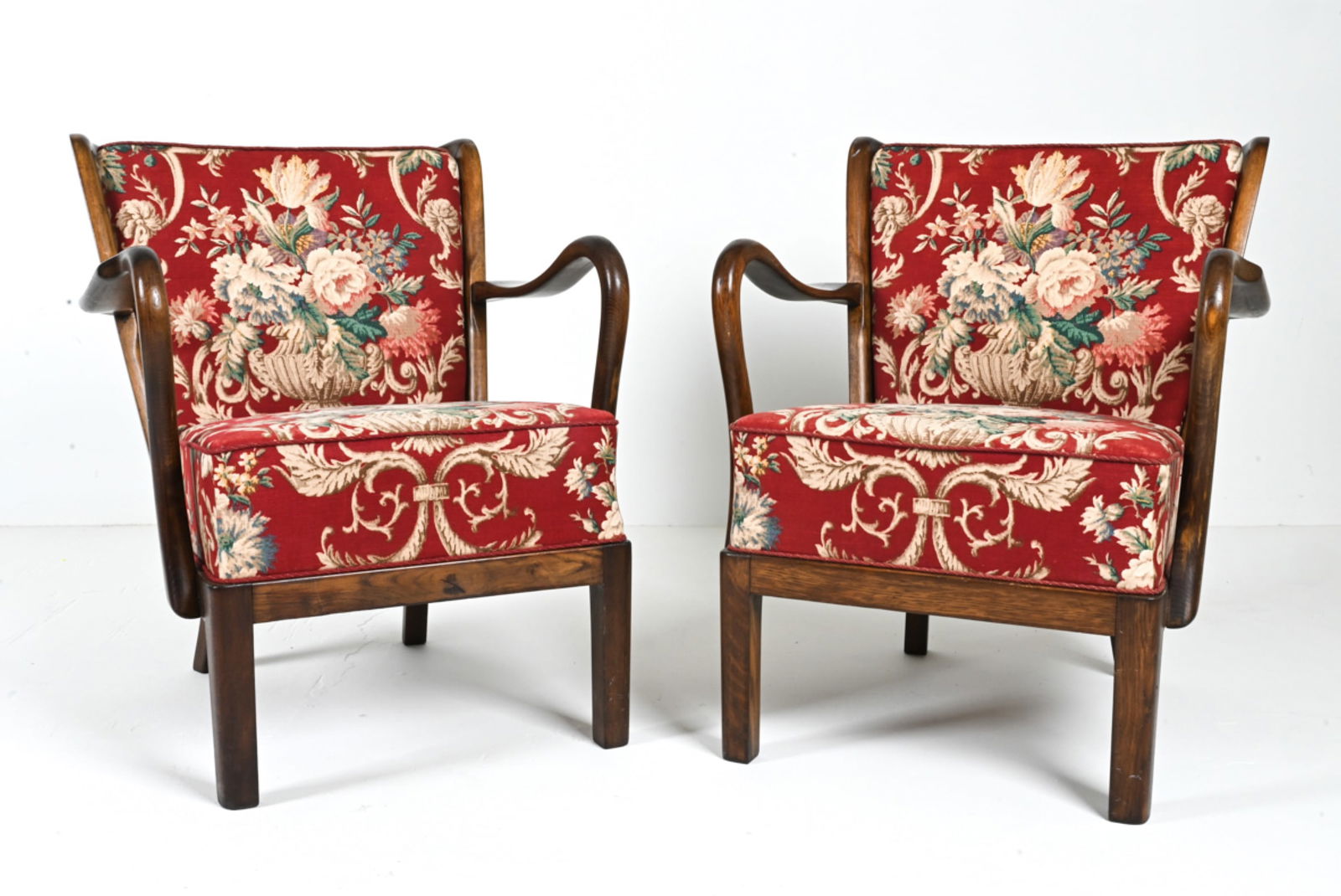 ATTR. ALFRED CHRISTENSEN DANISH OAK EASY CHAIRS (1 of 15)