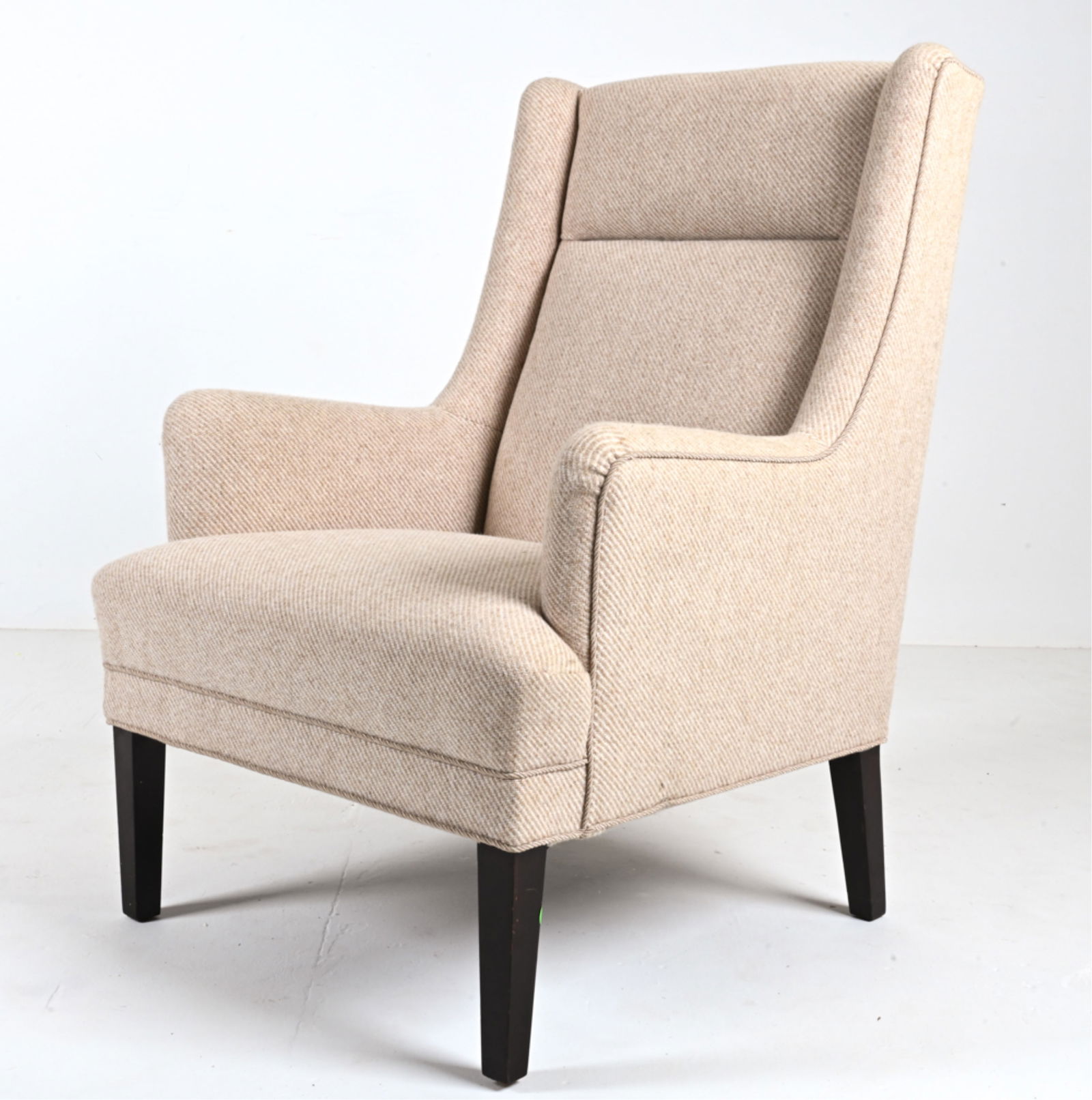 FRITS HENNINGSEN HIGH-BACK EASY CHAIR, C. 1950'S (1 of 17)