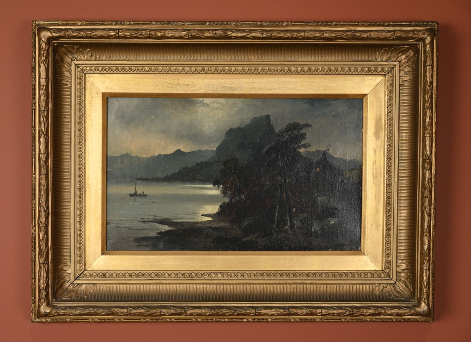 EARLY 20TH C. CONTINENTAL SCHOOL O/C LANDSCAPE (1 of 12)