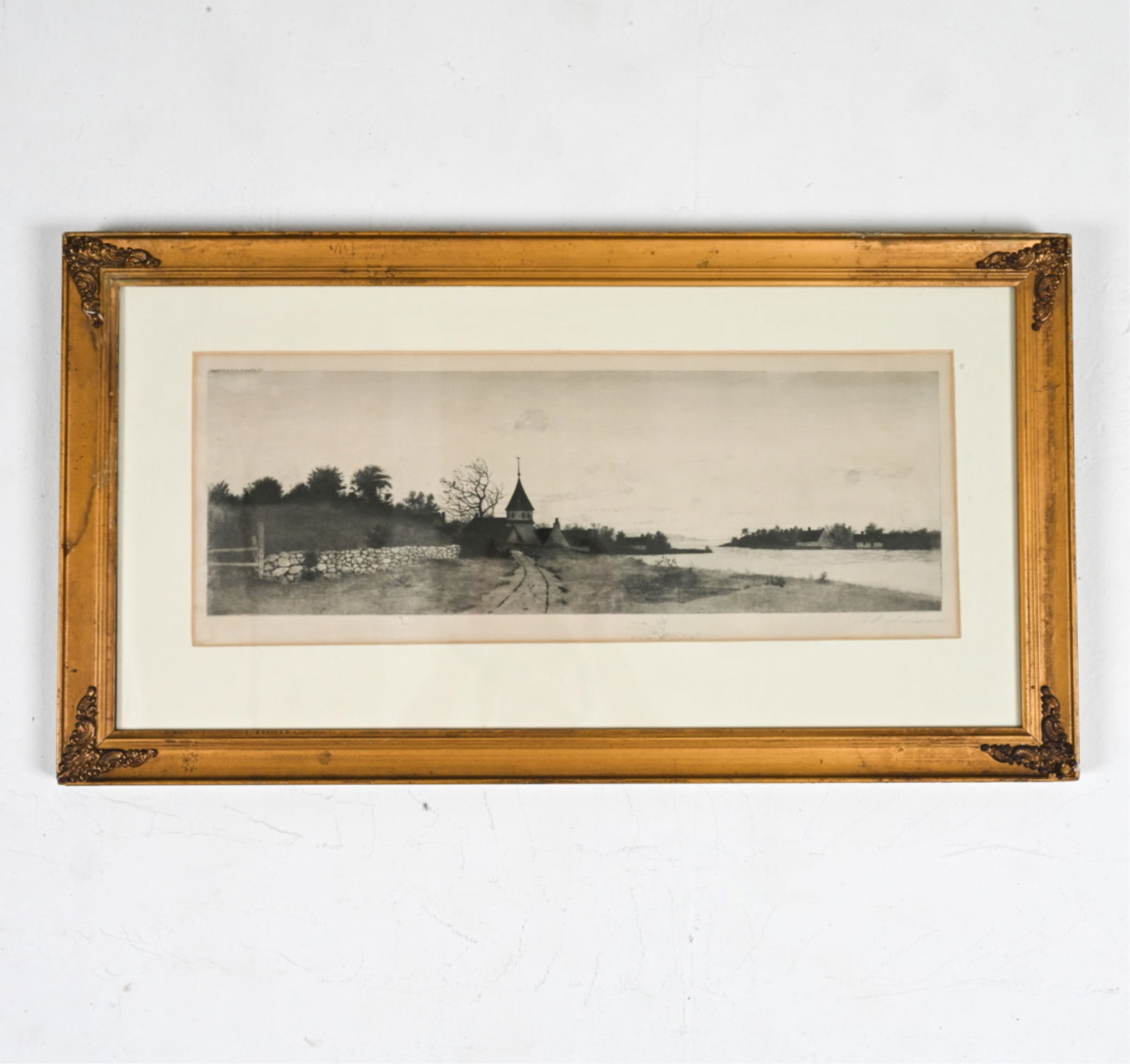 JOHN OCTAVIUS ANDERSON 19TH C. ETCHING (1 of 8)