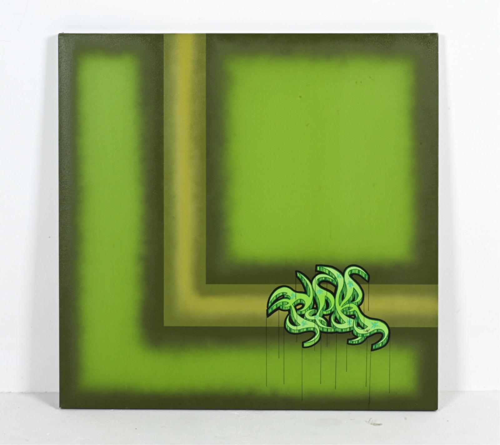 ORIGINAL REK GRAFFITI STREET ART ACRYLIC ON CANVAS (1 of 9)