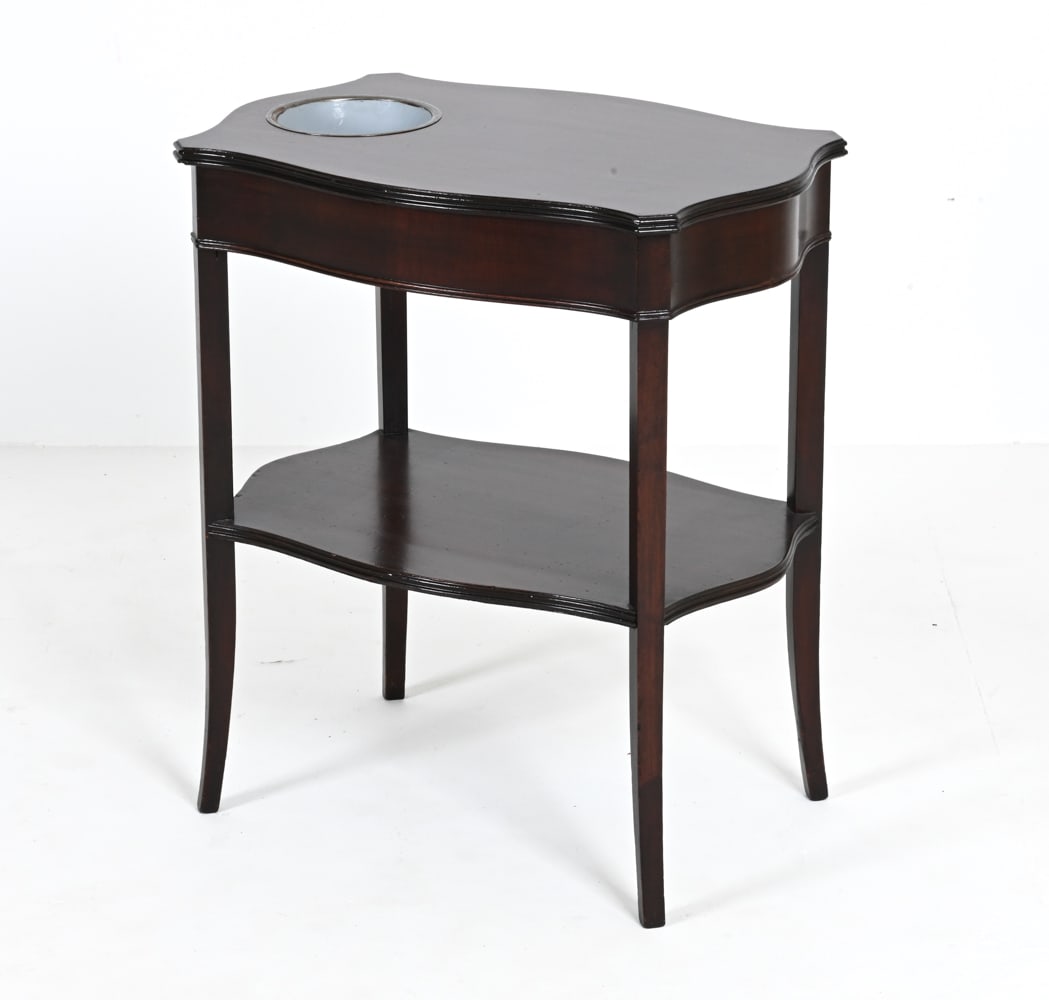 REGENCY STYLE DRY SINK OR PLANTER TABLE (1 of 14)