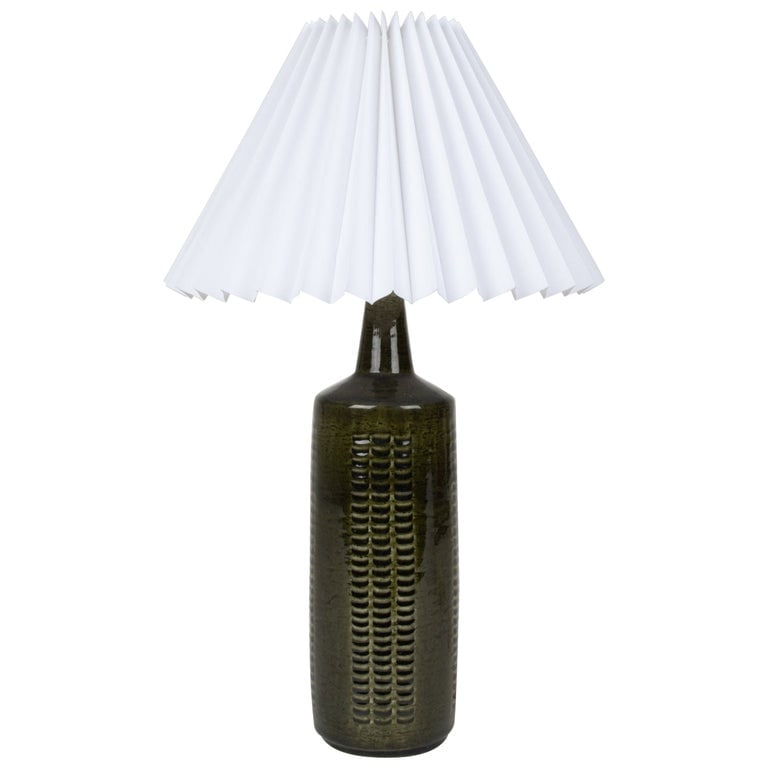 LINNEMANN-SCHMIDT FOR PALSHUS DANISH POTTERY LAMP (1 of 7)